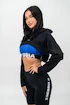 Dámská mikina Nebbia GYM TIME Designer Cropped Hoodie 259 black S