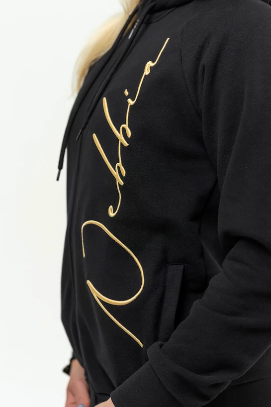 Dámská mikina Nebbia Intense Women's Classic Zip-Up Hoodie 845 Gold