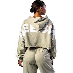 Dámská mikina Nebbia STRONG BEAUTY Oversized Hoodie OWN YOUR POWER 433 light green