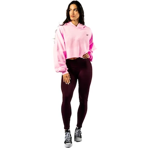 Dámská mikina Nebbia STRONG BEAUTY Oversized Hoodie OWN YOUR POWER 433 pink