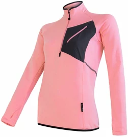 Dámská mikina Sensor Tecnostretch 1/2 Zip Strawberry Ice