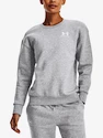 Dámská mikina Under Armour  Essential Fleece Crew-GRY M