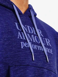 Dámská mikina Under Armour  Essential Script Hoodie-BLU XL