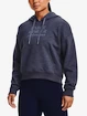Dámská mikina Under Armour  Essential Script Hoodie-GRY S