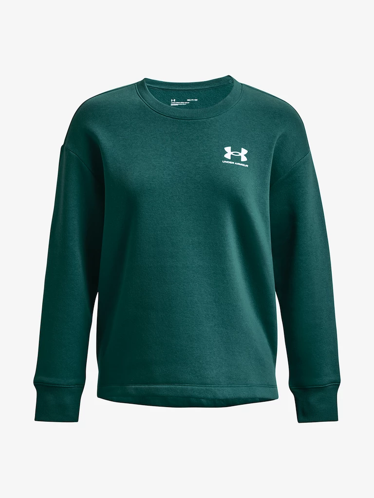 Dámská mikina Under Armour  Rival Fleece Oversize Crew-GRN
