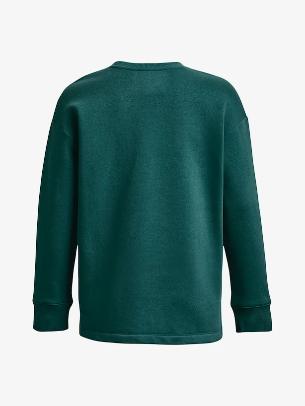 Dámská mikina Under Armour  Rival Fleece Oversize Crew-GRN XS