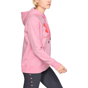 Dámská Mikina Under Armour RIVAL FLEECE SPORTSTYLE GRAPHIC HOODIE ružová