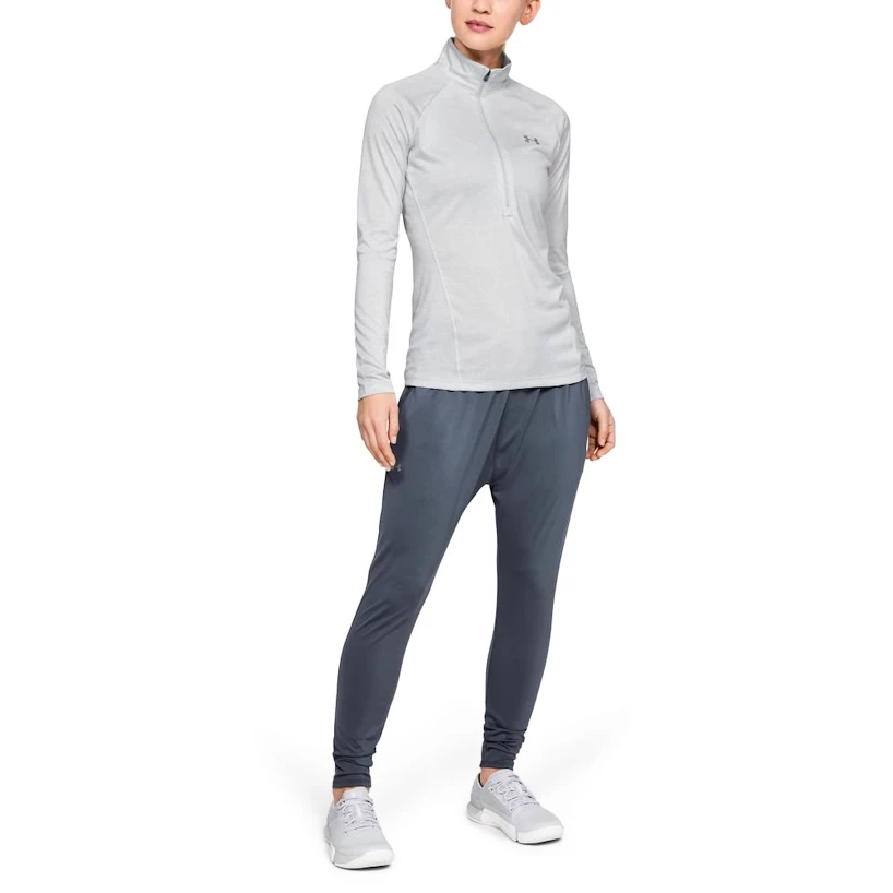 Dámská mikina Under Armour  Tech 1/2 Zip - Twist grey XS