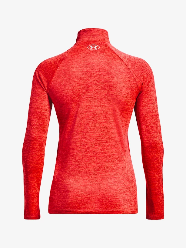 Dámská mikina Under Armour  Tech 1/2 Zip - Twist-RED XS