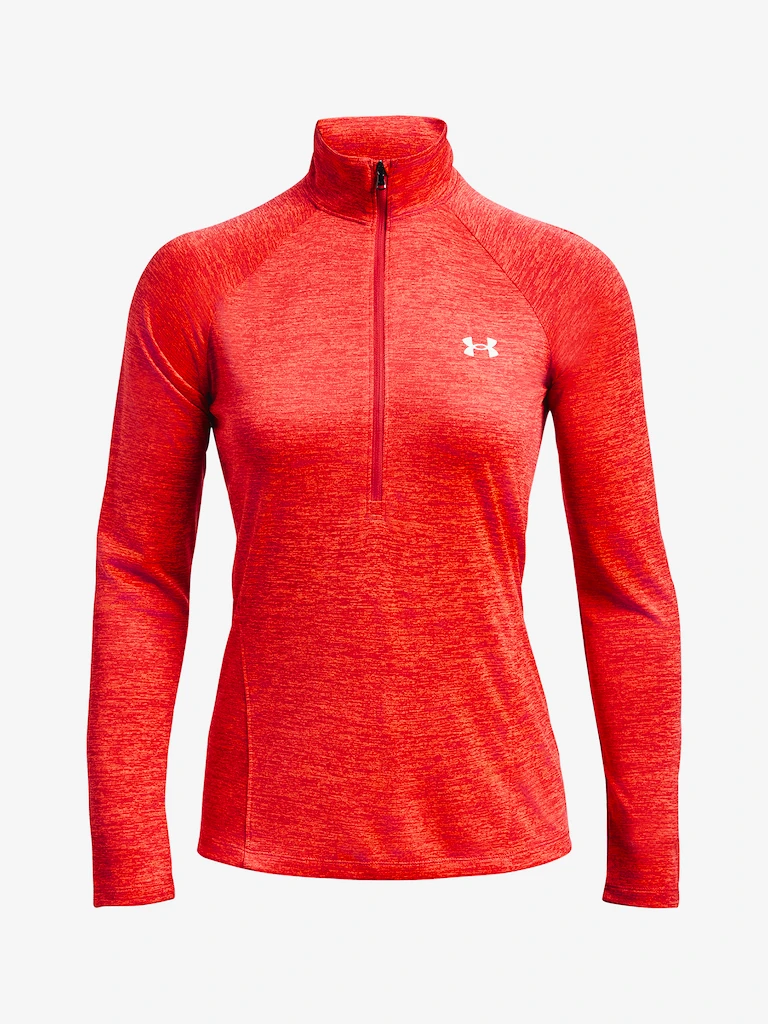 Dámská mikina Under Armour  Tech 1/2 Zip - Twist-RED XS