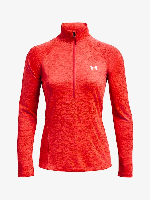 Dámská mikina Under Armour  Tech 1/2 Zip - Twist-RED XS