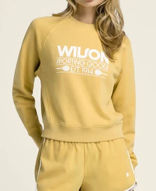 Dámská mikina Wilson W Sideline Crew Golden