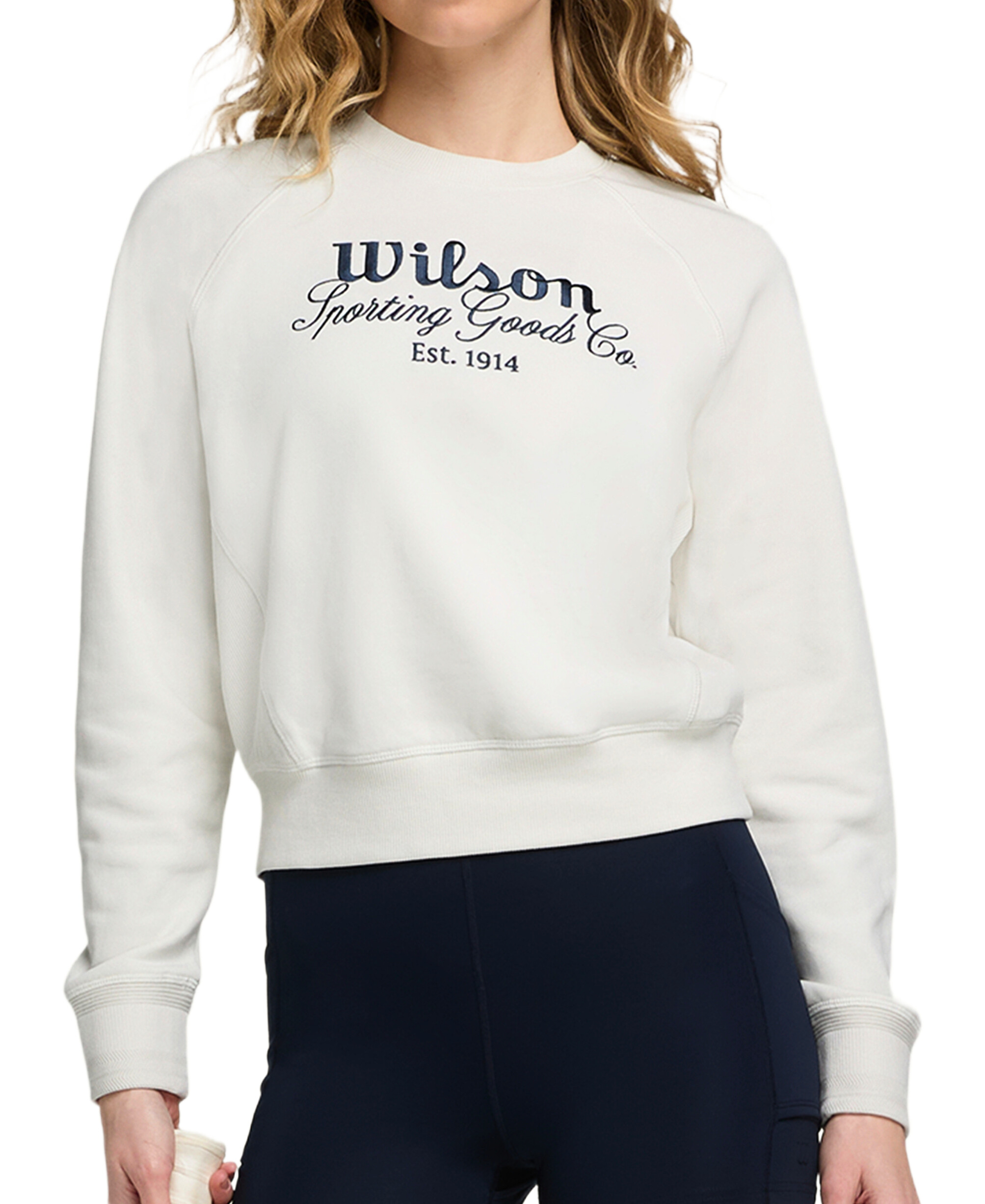 Product detail of Dámská mikina Wilson  W Sideline Crew Sandrift M