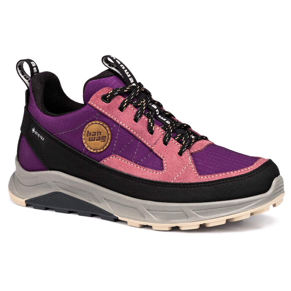 Product detail of Dámská outdoorová obuv Hanwag Rotpunkt Light Low Lady GTX Rose/Purple  UK 7,5