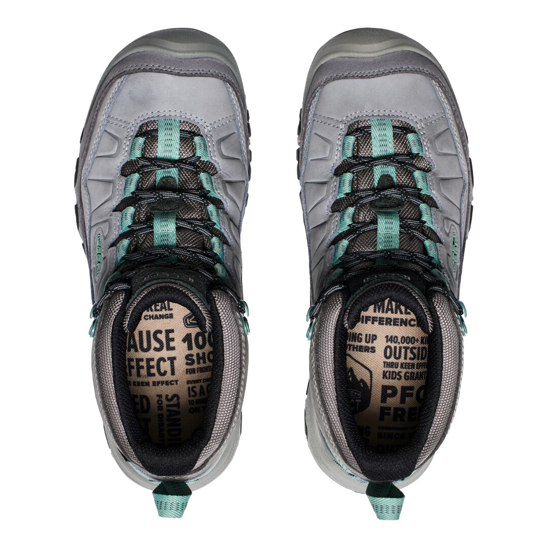 Dámská outdoorová obuv Keen TARGHEE IV MID WP Alloy/Granite green  US 9,5 - thumb (1)