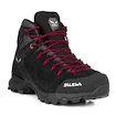 Dámská outdoorová obuv Salewa  WS Alp Mate Mid PTX Black Out/Virtual Pink