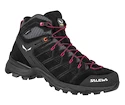 Dámská outdoorová obuv Salewa  WS Alp Mate Mid PTX Black Out/Virtual Pink