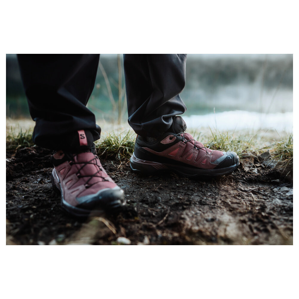 Dámská outdoorová obuv Salomon X Ultra 360 Leather Gore-Tex Cognac/Peppercorn/Black   UK 5 - thumb (8)