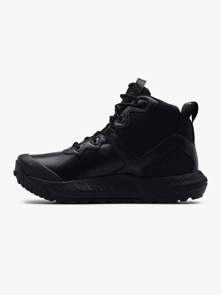 Dámská outdoorová obuv Under Armour  W MG Valsetz Mid LTHR WP-BLK