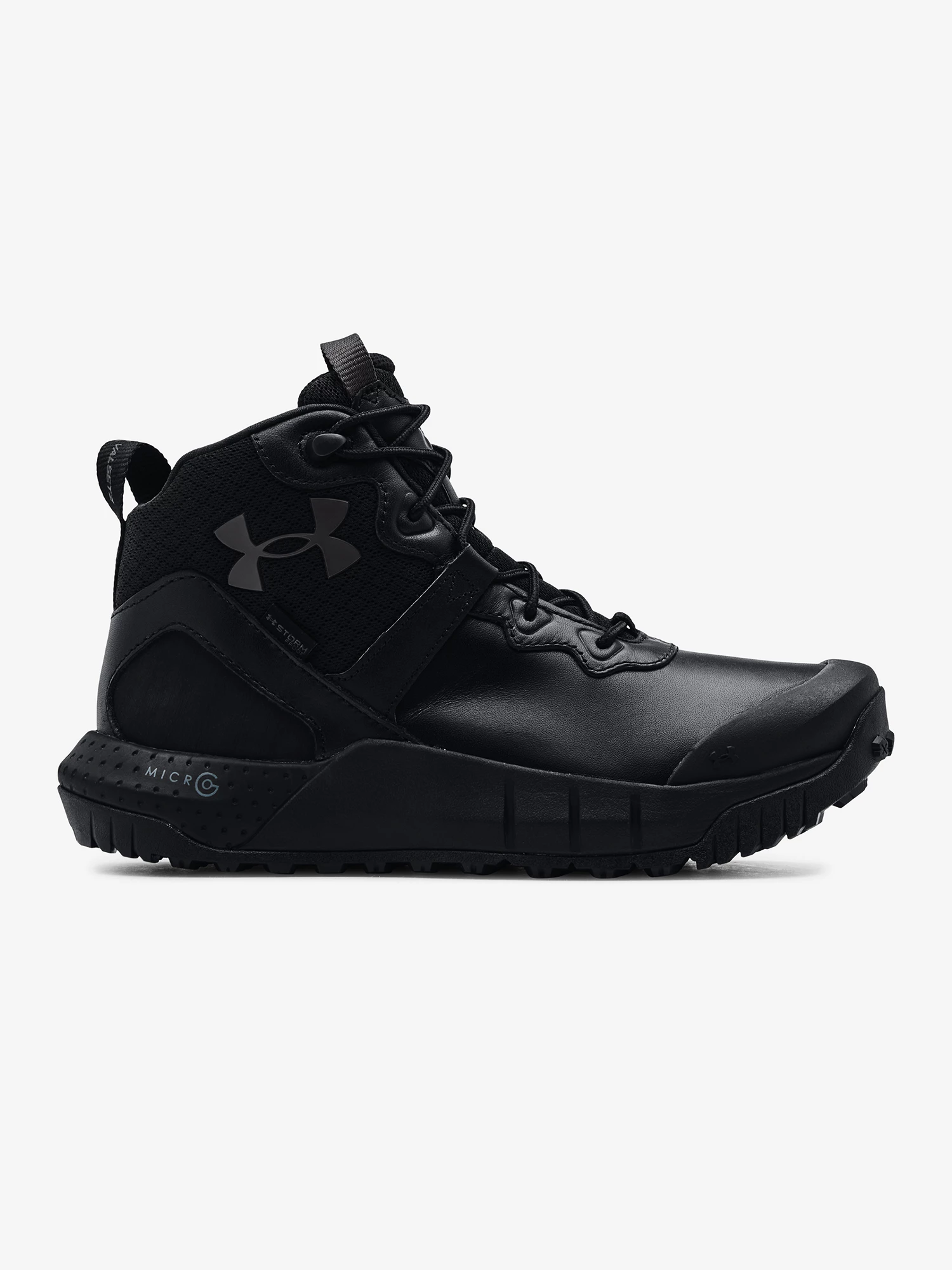 Dámská outdoorová obuv Under Armour  W MG Valsetz Mid LTHR WP-BLK
