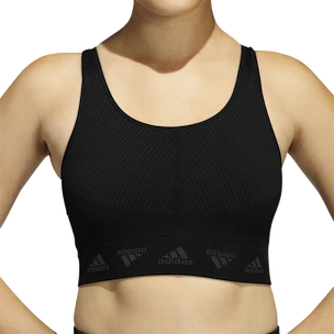 Dámská podprsenka adidas  Aeroknit Light Support Bra Black XS