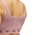 Dámská podprsenka adidas  Aeroknit Light Support Bra Legacy Burgundy