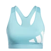Dámská podprsenka adidas  Believe This Medium Support Workout Logo Mint Ton