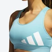 Dámská podprsenka adidas  Believe This Medium Support Workout Logo Mint Ton