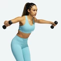 Dámská podprsenka adidas  Believe This Medium Support Workout Logo Mint Ton