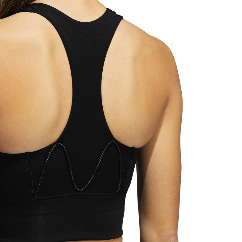 Dámská podprsenka adidas  Running Medium-Support Pocket Black