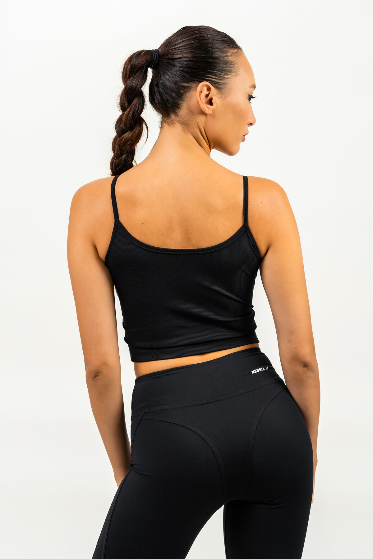 Dámská podprsenka Nebbia  3/4 Bra with high impact 474 black  S - thumb (1)