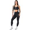 Dámská podprsenka Nebbia NEBBIA x OLYMPIA Washed Medium-Support Sports Bra GOLDEN AGE 778 black