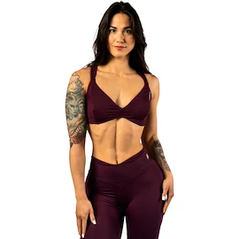 Dámská podprsenka Nebbia STRONG BEAUTY Sports Bra 424 dark red