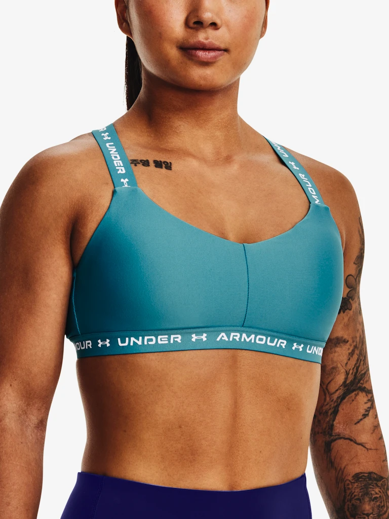 Dámská podprsenka Under Armour  Crossback Low -BLU XS