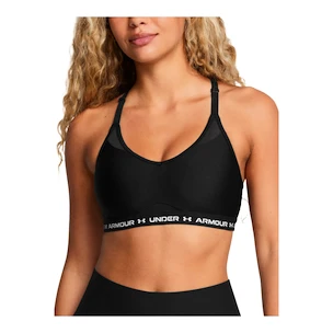 Dámská podprsenka Under Armour  Crossback Low Bra Black