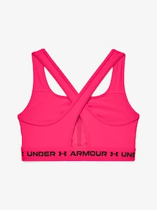 Dámská podprsenka Under Armour  Crossback Mid Bra-PNK XS