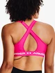 Dámská podprsenka Under Armour  Crossback Mid Bra-PNK