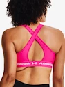 Dámská podprsenka Under Armour  Crossback Mid Bra-PNK