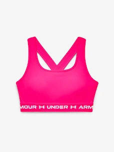Dámská podprsenka Under Armour  Crossback Mid Bra-PNK S