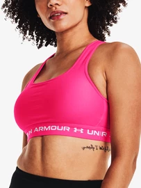 Dámská podprsenka Under Armour Crossback Mid Bra-PNK