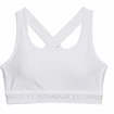 Dámská podprsenka Under Armour  Crossback Mid Bra-WHT