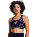 Dámská podprsenka Under Armour Crossback Mid Print Midnight Navy
