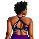 Dámská podprsenka Under Armour Crossback Mid Print Midnight Navy