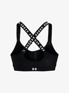 Dámská podprsenka Under Armour  Infinity High Bra Zip-BLK S