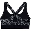Dámská podprsenka Under Armour  Mid Crossback Printed Black