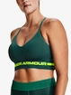Dámská podprsenka Under Armour  Seamless Low Long Bra-GRN