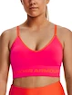 Dámská podprsenka Under Armour  Seamless Low Long Rib-PNK S