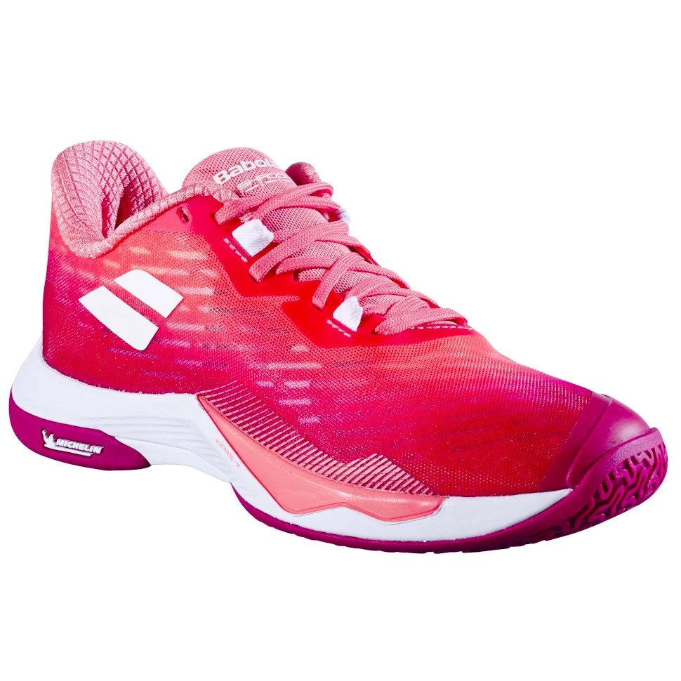 Dámská sálová obuv Babolat  Shadow Tour 5 Women Raspberry