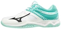 Dámská sálová obuv Mizuno Thunder Blade 2 White/Blueberry