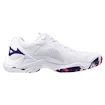 Dámská sálová obuv Mizuno  Wave Lightning Z8 W White/Violet Indigo